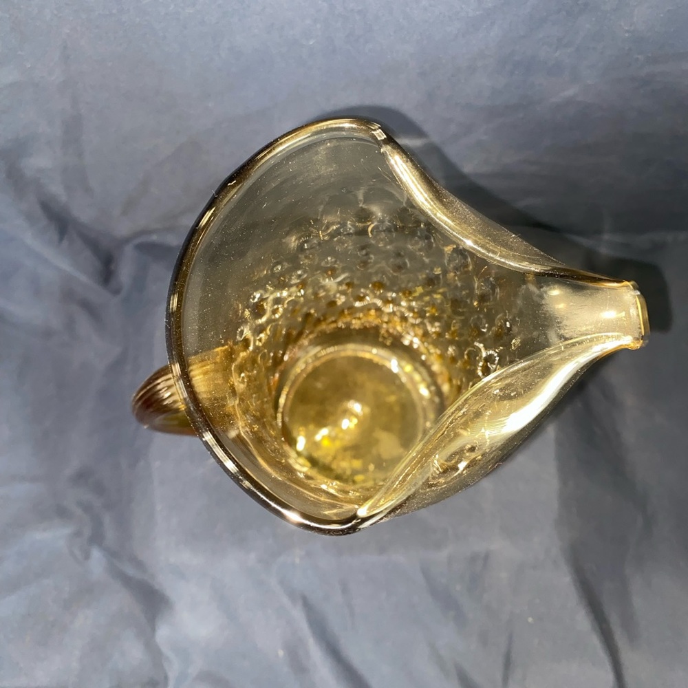 Inverted thumbnail amber cocktail pitcher - Picture 2 of 4
